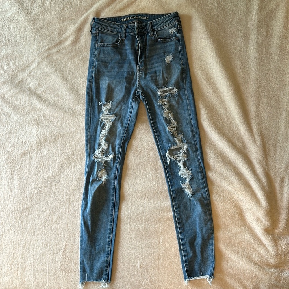American Eagle, next level stretch jeggings